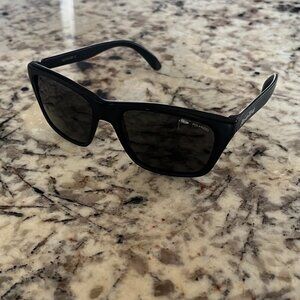 Bollé 527 New Gen Matte Black Polarized TNS Sunglasses Wayfarer Style